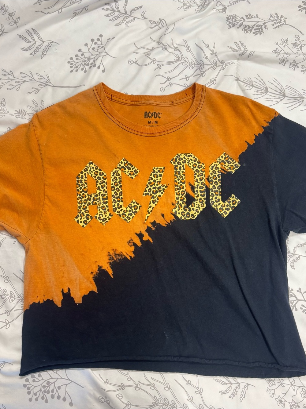 AC/DC Cropped Tee!